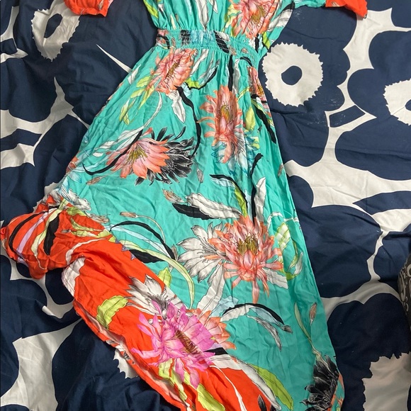 Trina Turk Asymmetrical Maxi Dress - Picture 5 of 6